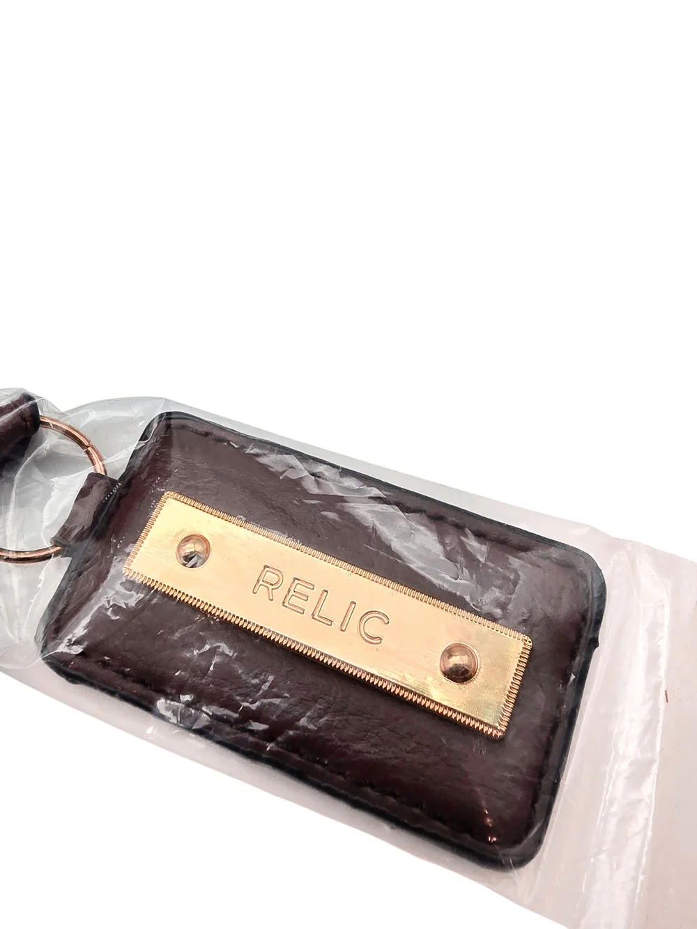 NWT Relic Purse Brown Floral Satchel Bag with Double Handle & Crossbody Strap